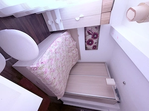 Închiriez apartament 2 camere   Popești-Leordeni | 8 min metrou Dimitrie Leonida | 520   lună - imagine 3
