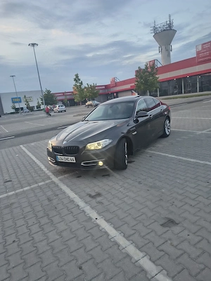 BMW F10 diesel 2014 euro 6 motor 2 L fara adeblu in stare impecabila - imagine 3
