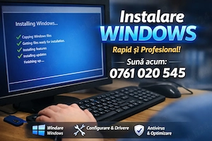 Instalare Windows 10-11 PRO
