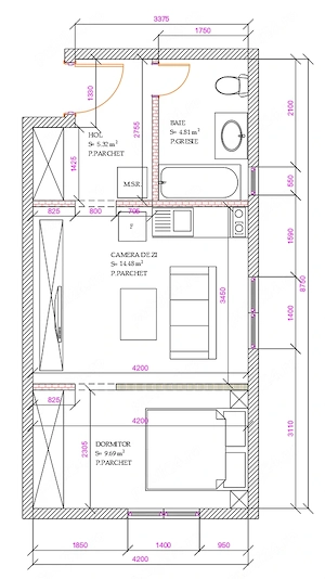 OFERTA! Apartament [la gri] in Balan, Harghita (Oportunitate de investitie) 