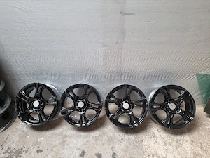 Jante R16 Aliaj 5x110 Platin 7J ET 35 Alfa Romeo Opel Fiat 500x Saab Piano Black  - imagine 3