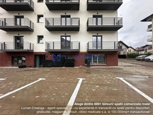 Spatii birouri  comerciale Visan, de la 87mp la 174mp, str. Sf. Ilie