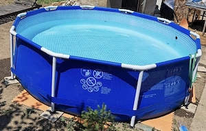 Piscina INTEX 305x77 - pompa filtru skimmer dispenser aspirator