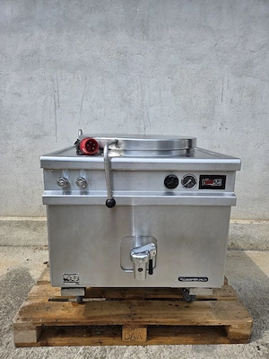 Cazan electric profesional Marmita Küppersbusch 100L   trifazic   inox   basculant