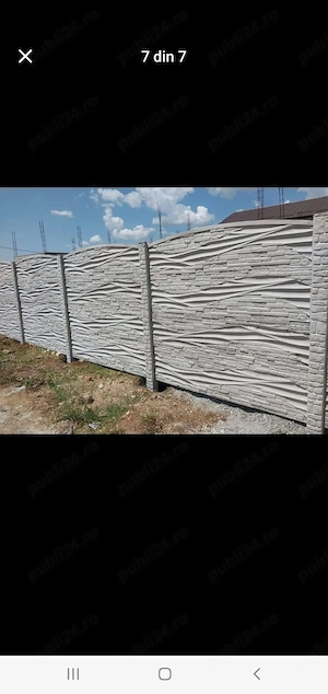 producem placi si stalpi gard beton