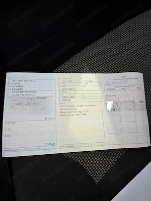 Dacia Dokker Van 1.5 dCi 90 CP   TVA deductibil   Un singur proprietar - imagine 8