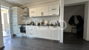 Penthouse modern 2 terase bloc cu lift zona Arhitectilor Sibiu  - imagine 6
