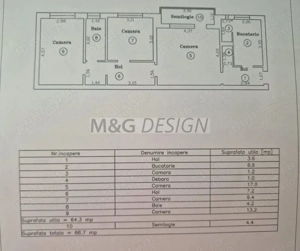 Ap 3 camere, zona Judetean, parcul Padurice, etaj 3, centrala - imagine 7