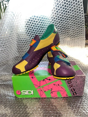Vand pantofi "retro" pentru ciclism, noi, marime 45