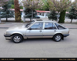 Opel Ascona C, 1986, 1.6 benzină, fără rugină, 39000 km, atestată prin RAR