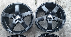 Jante VW SKODA seat 5x112 R17 originale,senzori - imagine 2