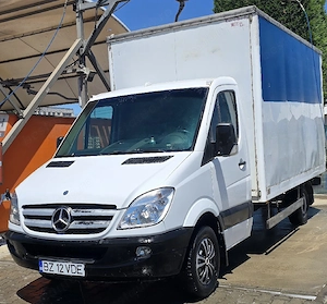 mercedes sprinter cub xxl cu prelata 315 cdi automat acte la zi cub mare de volum - imagine 3