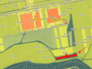 Teren Agricol Zona CTPark Ursus, centura Ghiroda 8700mp