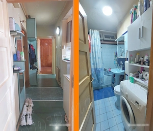 Apartament cu două camere, etajul unu, decomandat, zona Poliție -  O.M., Hunedoara. - imagine 10