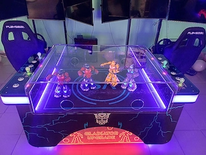 Joc Arcade lupta roboti fise