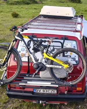 suport 4 biciclete haion Thule pentru Vw T3/T4