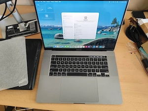 MacBook Pro 16 late 2019, I9-9880H, 32Gb Ram, ssd2TB, placa video dedicată Amd Radeon 5500M, 8Gb