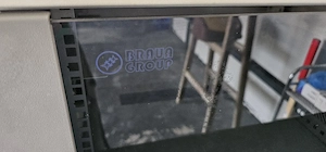 Rack Braun Group 600x450x370 pentru retelistica - dulap metalic switch