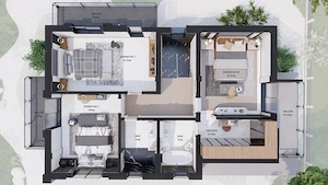 Duplex modern în Corbeanca, toate utilitățile, curte proprie și finisaje premium - imagine 9