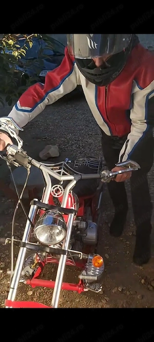 mini chopper 49 si echipament complet  - imagine 3