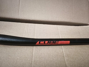 Ghidon MTB FRB FLAT negru cu roșu 31.8 720mm