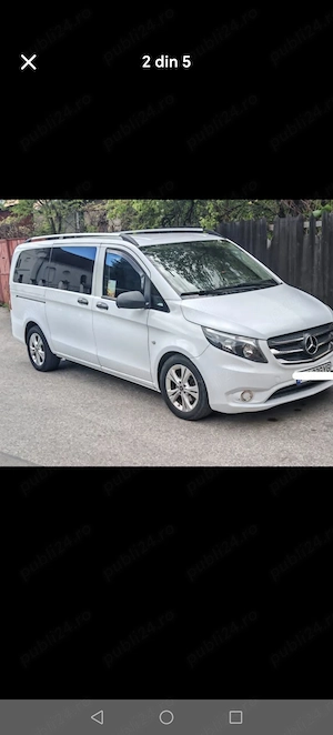 Mercedes Benz Vito Tourer, 2018, 1.6 diesel , 170 mii km - imagine 2