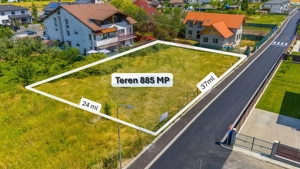 TEREN INTRAVILAN | 885 MP | GHIMBAV | VIEW POSTĂVARU |  COMISION 0% - imagine 2