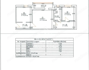 Apartament 2 camere de vanzare, zona Dambovita, Timisoara - imagine 18