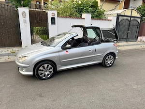 Peugeot 206cc, 2006, 1.6i, decapotare electrica - imagine 3