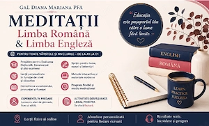 Meditații Limba Română și Limba Engleză 