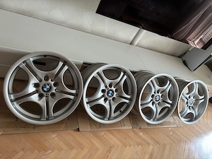 Set jante aliaj asimetrice BMW M double spoke 68 - OE