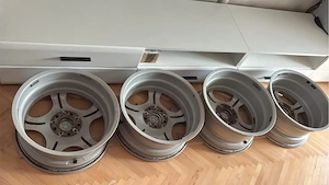Set jante aliaj asimetrice BMW M double spoke 68 - OE - imagine 9