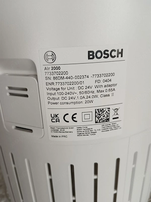 De vânzare purificator de aer Bosch stare perfecta de funcționare aproape nou 