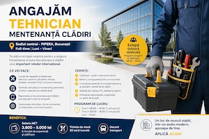 Tehnician Mentenanță Clădiri   București (Pipera) - imagine 2
