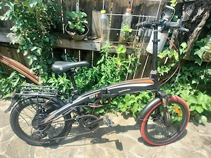 Bicicleta electrica pliabila