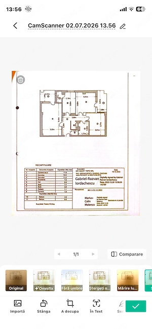 Apartament 3Camere Etaj 1 Exercitiu Stradal 