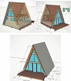 Construim Cabane tip A frem - imagine 4