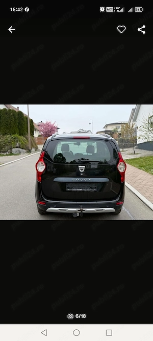 Dacia Lodgy Stepway an 2016,1.2 benzina,euro 6! - imagine 4