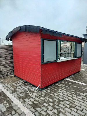 Se vinde gheretă comercială echipată   2,4 x 4 m