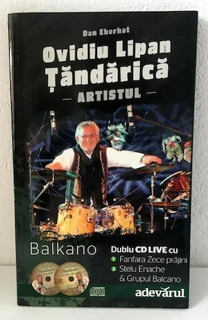 dublu cd cu carte booklet ovidiu lipan tandarica artistul dan eberhat balkano original