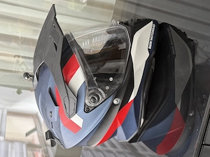 Vand Casca moto BMW GS Pure in stare perfecta + sistem Cardo Connect  - imagine 3