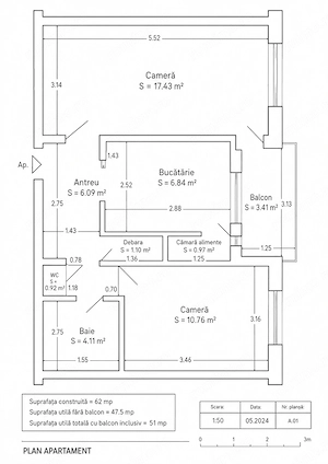Oportunitate !!! - Ap cu 2 camere decomandate - Rogerius - IMOBIHOR  - imagine 8