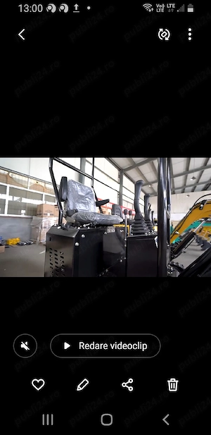 minibuldoescavator de vinzare