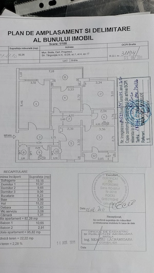 Apartament 4 camere conf 1 ,etq 4, 53000eu