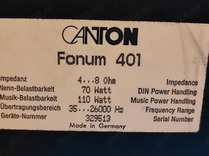 boxe Canton Fonum 401 încântătoare 