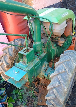 Motocultor Ferrari 13 CP , motor Lombardini + freză originala + plug, funcțional - imagine 2