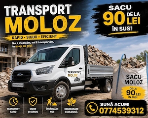 transport moloz