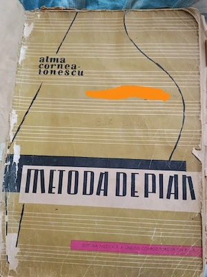Partitura de pian - Alma Cornea Ionescu