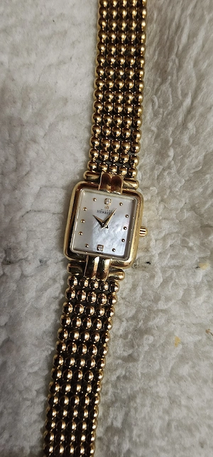 Ceas damă Michel Herbelin Perles 17473   Swiss Made, cristal safir, funcțional