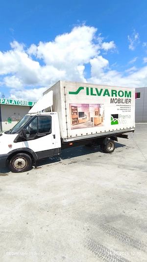 FORD TRANSIT 2007, KM 225.000, cu prelata - imagine 3